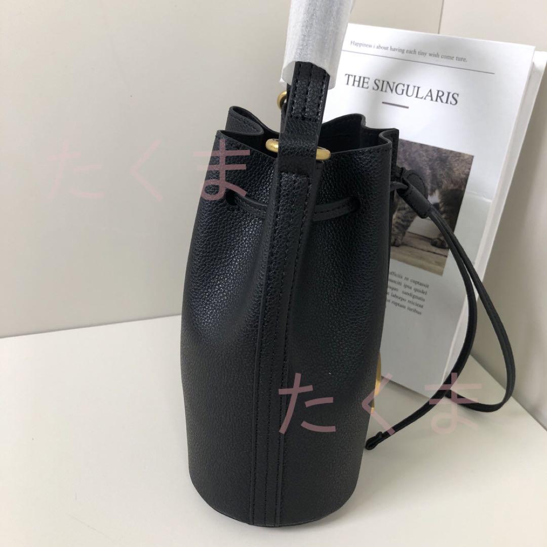 TOD’S トッズ Tタイムレス レザー バケットバッグ