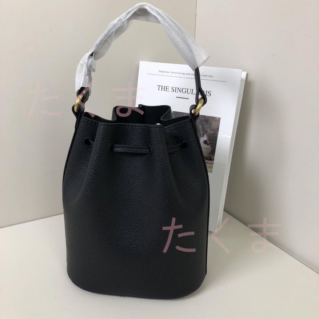 TOD’S トッズ Tタイムレス レザー バケットバッグ