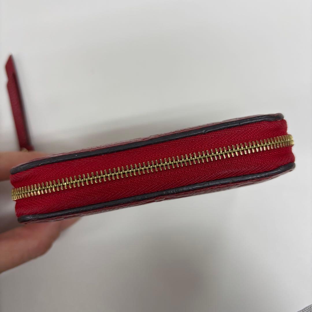 ルイヴィトン モノグラム アンプラント ジッピー パース M63696