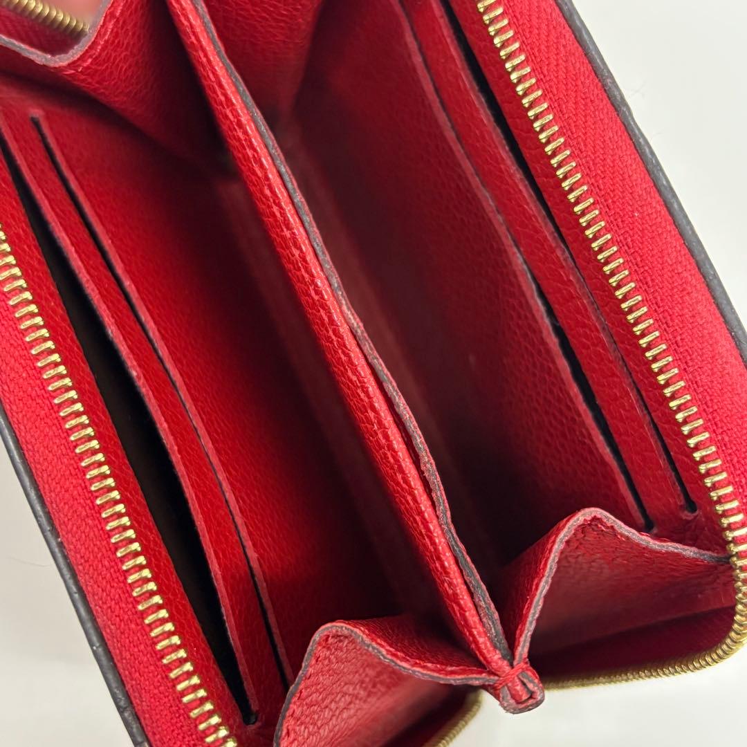 ルイヴィトン モノグラム アンプラント ジッピー パース M63696