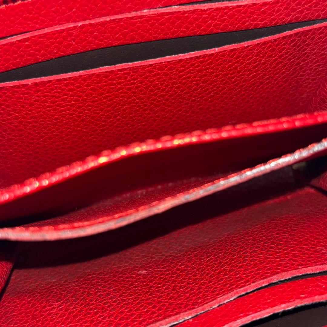 ルイヴィトン モノグラム アンプラント ジッピー パース M63696