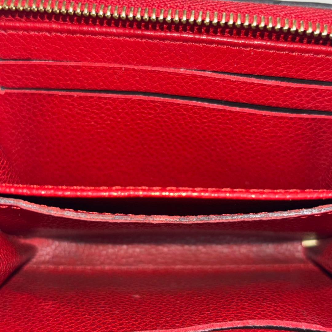 ルイヴィトン モノグラム アンプラント ジッピー パース M63696