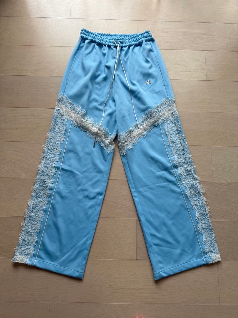 パンツ MAISON SPECIAL Lace Docking Jersey Pants
