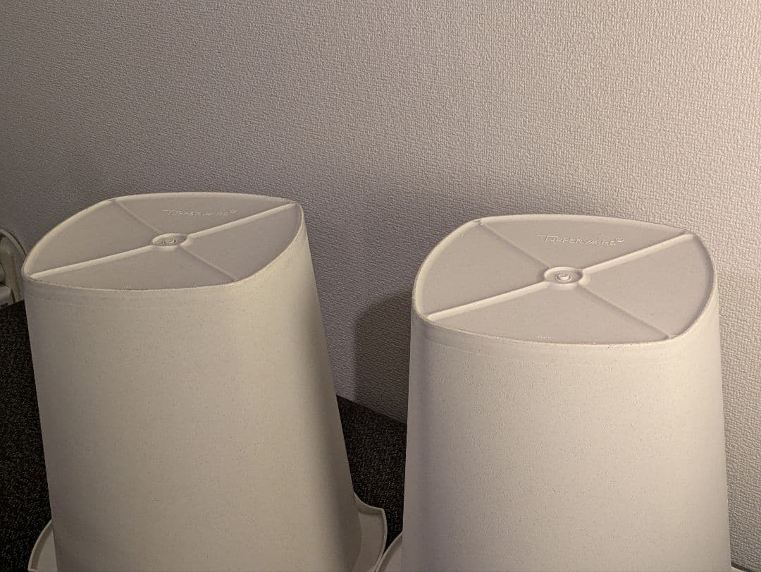 タッパーウエア　マキシクイーンデコレーター　2個セット