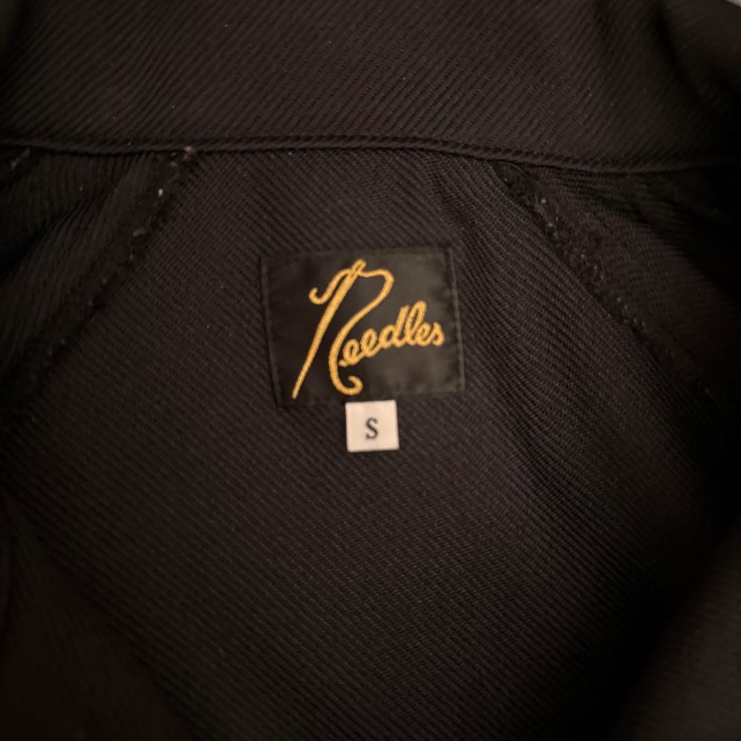 needles NANO universe トラックジャケット　ブラック　ツイル