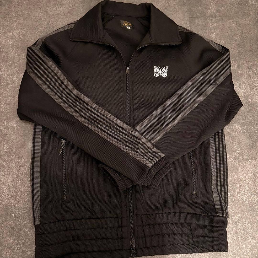 needles NANO universe トラックジャケット　ブラック　ツイル