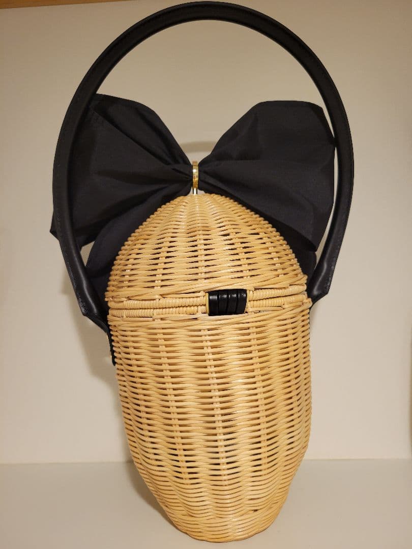 GIRLISH ガーリッシュ　どんぐりラタンバッグ　かごバッグ