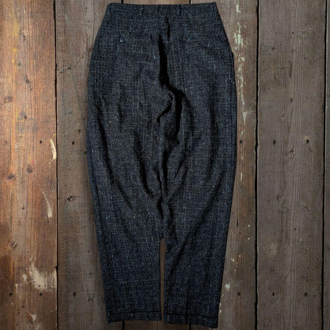 60s 70s　USA製　ロケットtalon　ごまパンツ　カスリ柄　ウール混