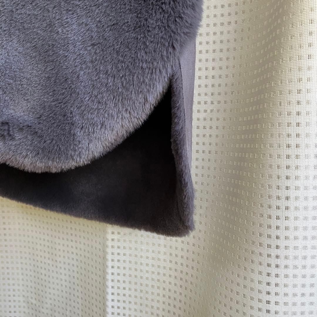 vivaprestヴィバプレスト　チャコールグレー フード付き エコファージレ