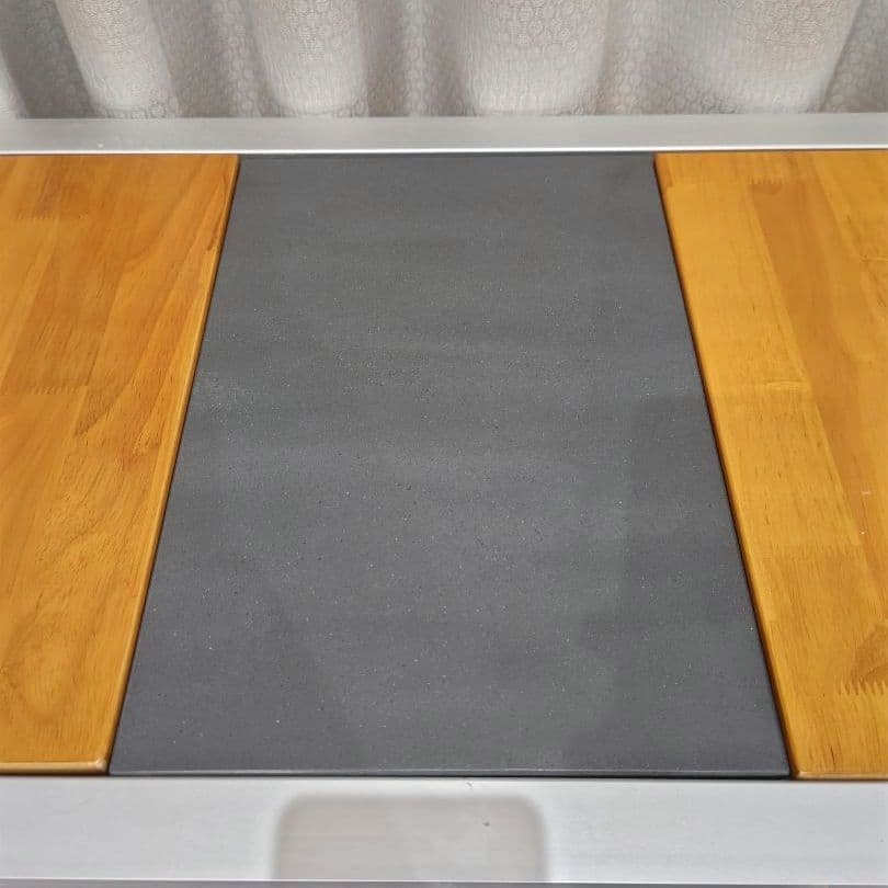 MMM　2枚セット　人工大理石製　IGT規格　天板　1 ユニット用　グレー