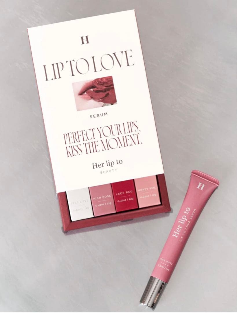 LIP TO LOVE SERUM 4本セット