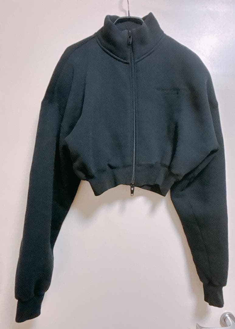 Alexander Wang クロップドスウェットシャツ　ブラック 値下げ中！