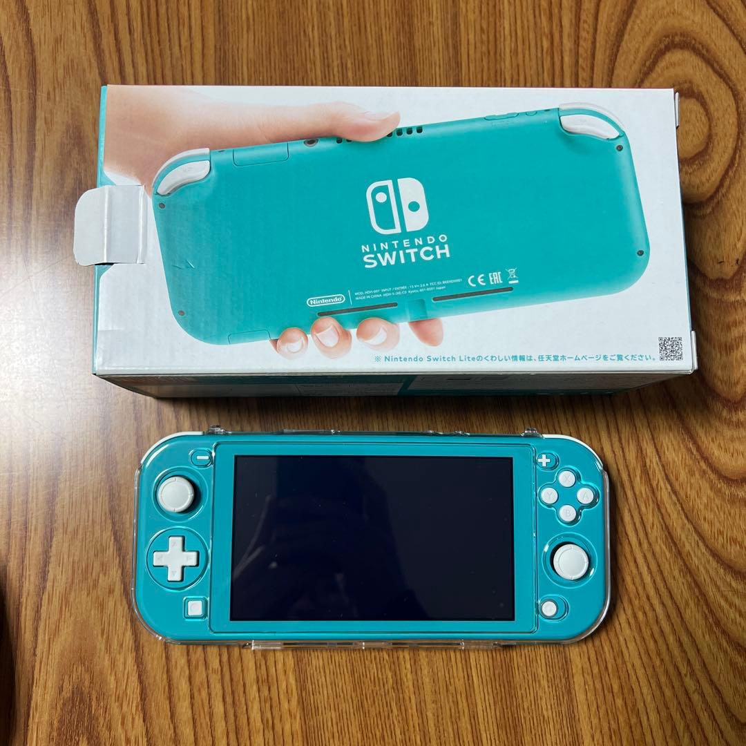Nintendo Switch Lite 水色 ポケモン、ケースセット