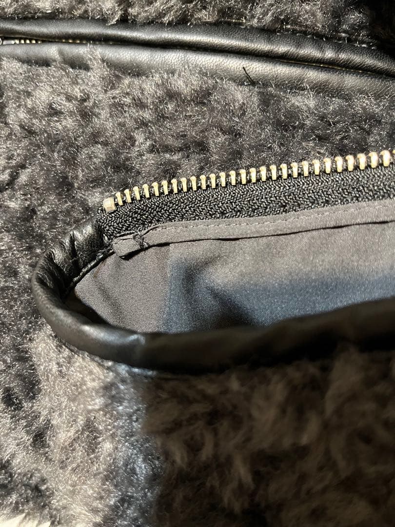 ジャーナルスタンダードレリューム シープフェイクファージップベスト 2024