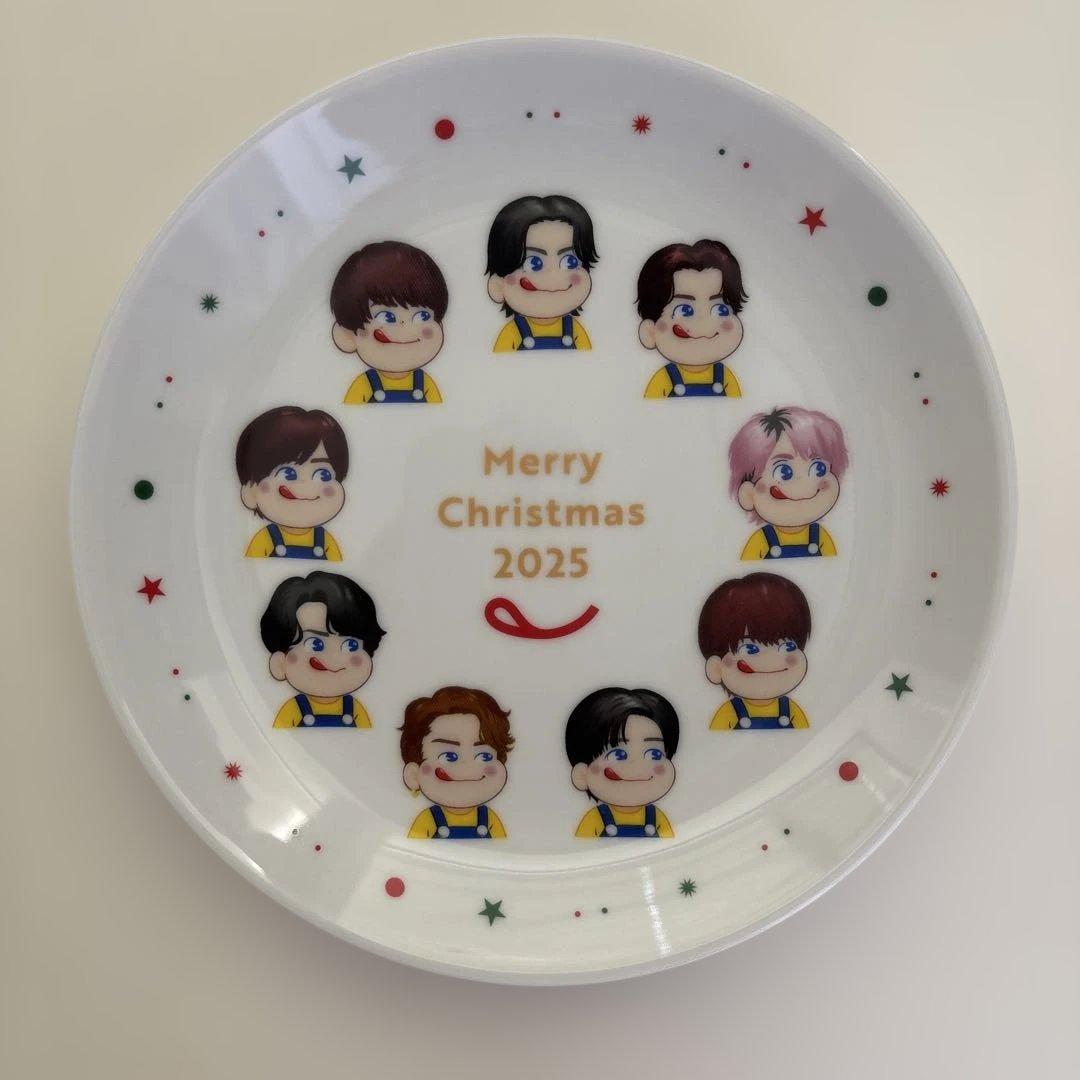 こ*ゅ様 不二家×Manオリジナルクリスマスプレート