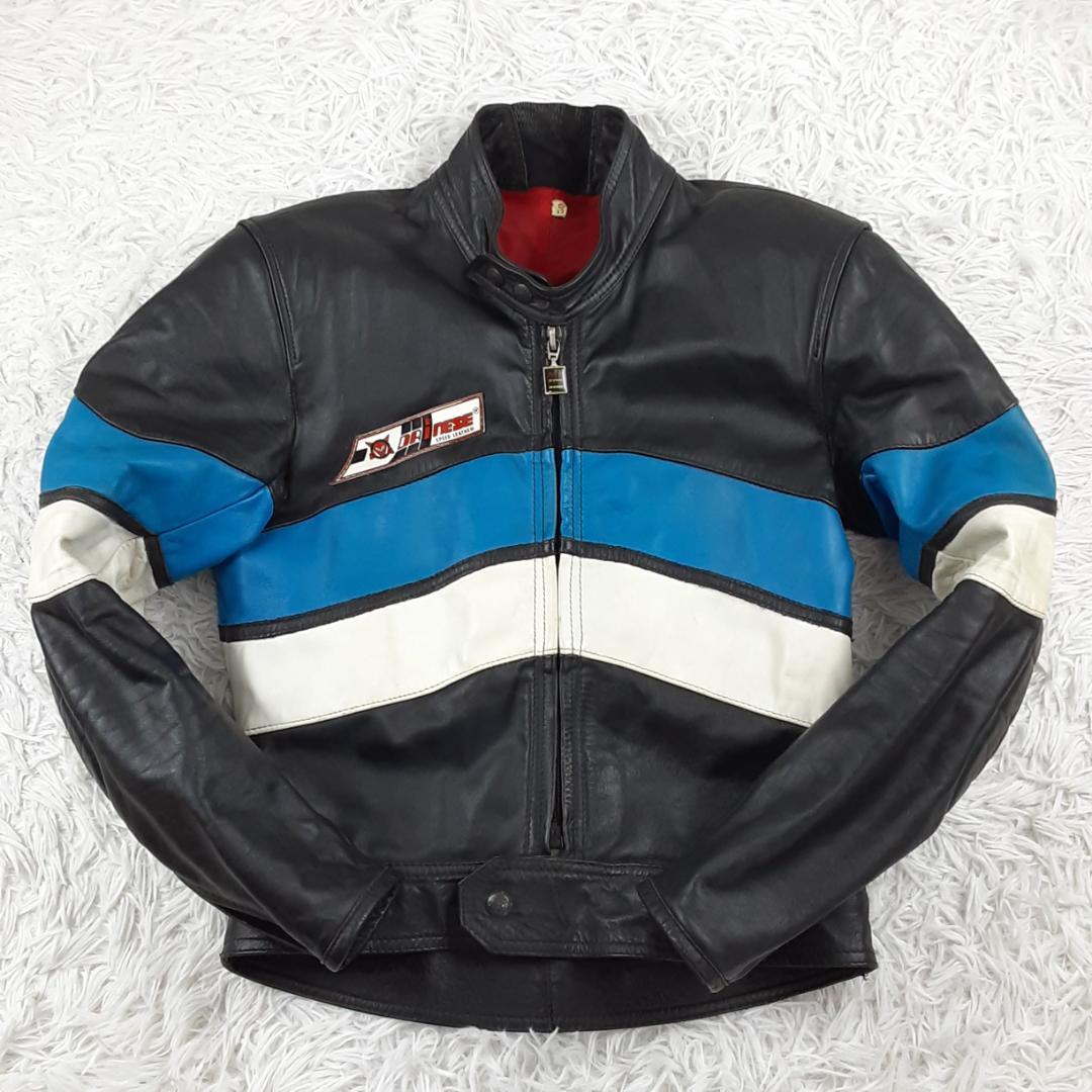 美品◎ダイネーゼ レーシングスーツ ブラック 黒 レザー イタリア製