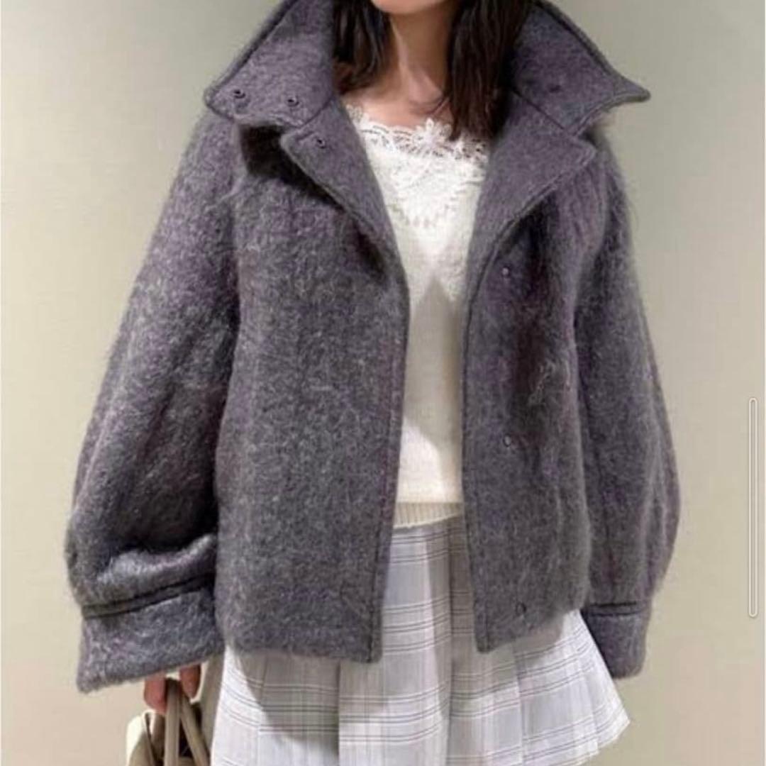 【新品】シャギーミドルブルゾン新品タグ付き