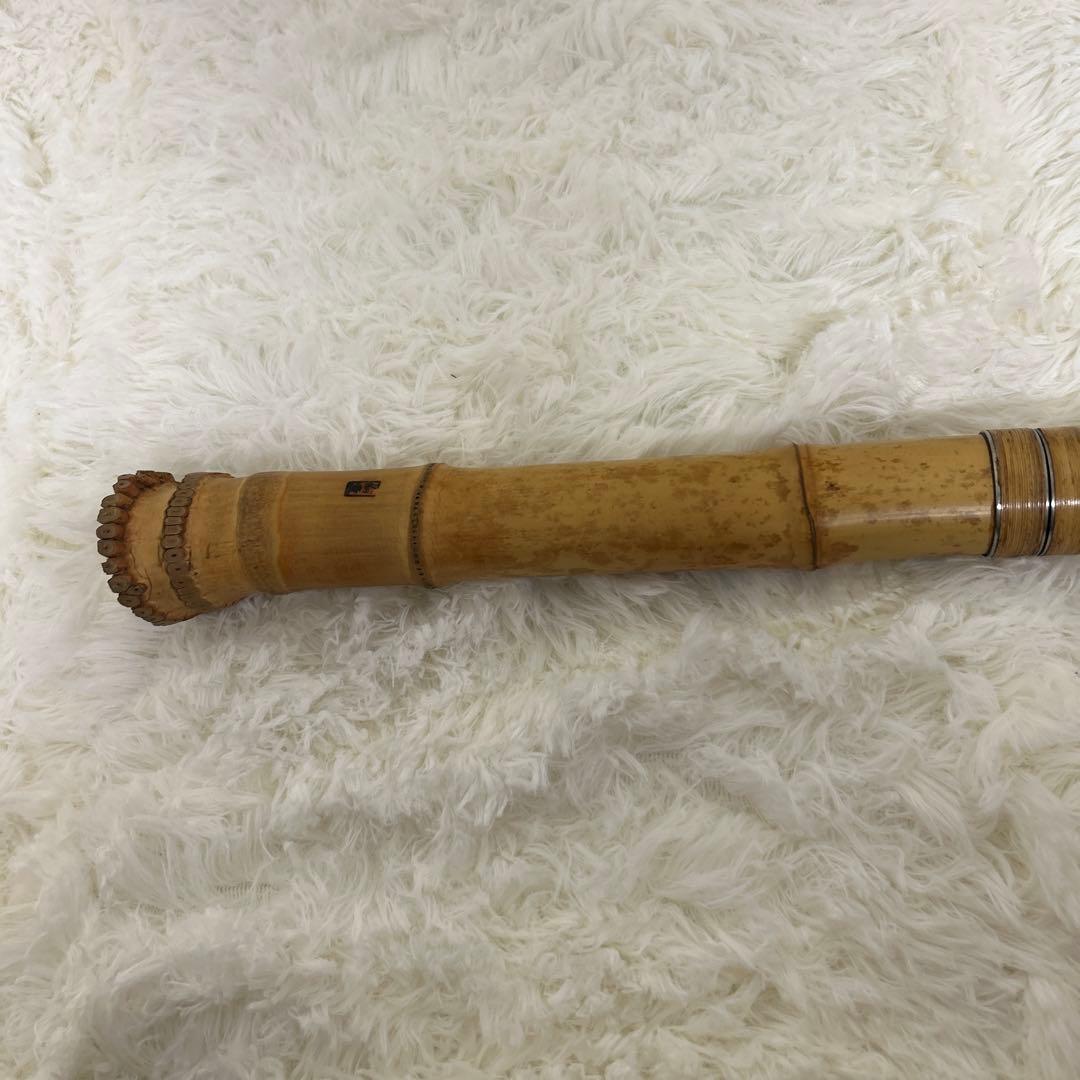 【希少品】尺八本体 58cm 倫童銘ニ印　1.9尺　竹製