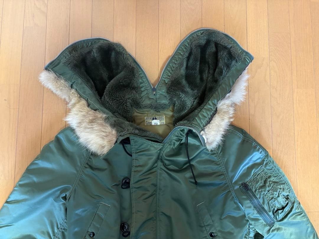 希少 80s-90s USA製 CORINTH N-2B コヨーテファー