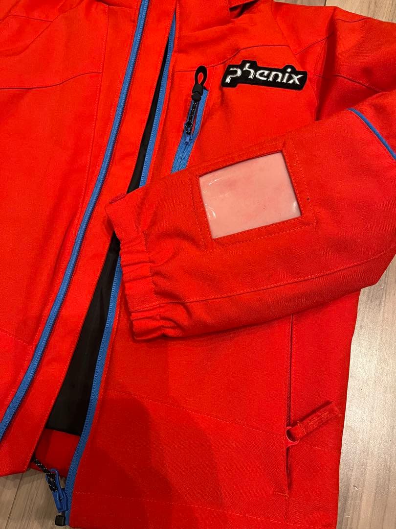 Phenix スキーウェアセット 子ども用 オレンジ青