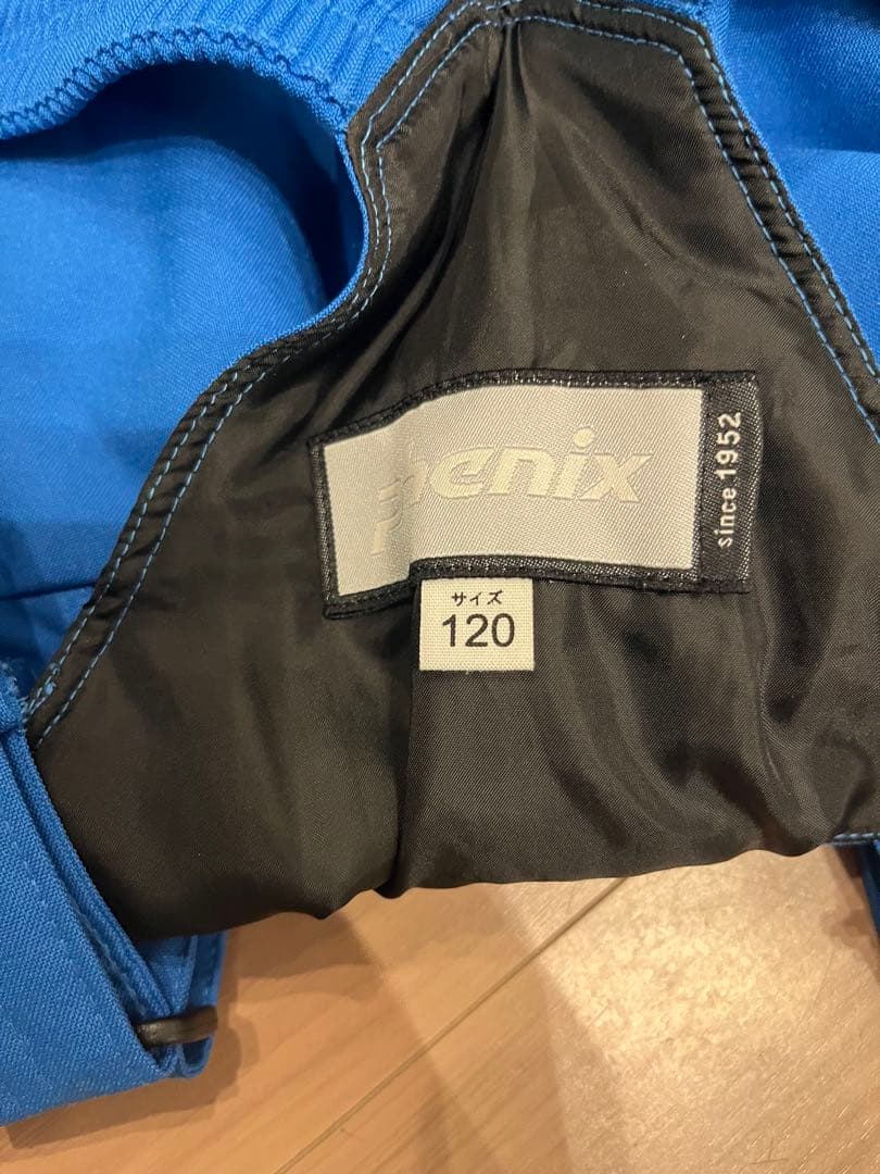 Phenix スキーウェアセット 子ども用 オレンジ青