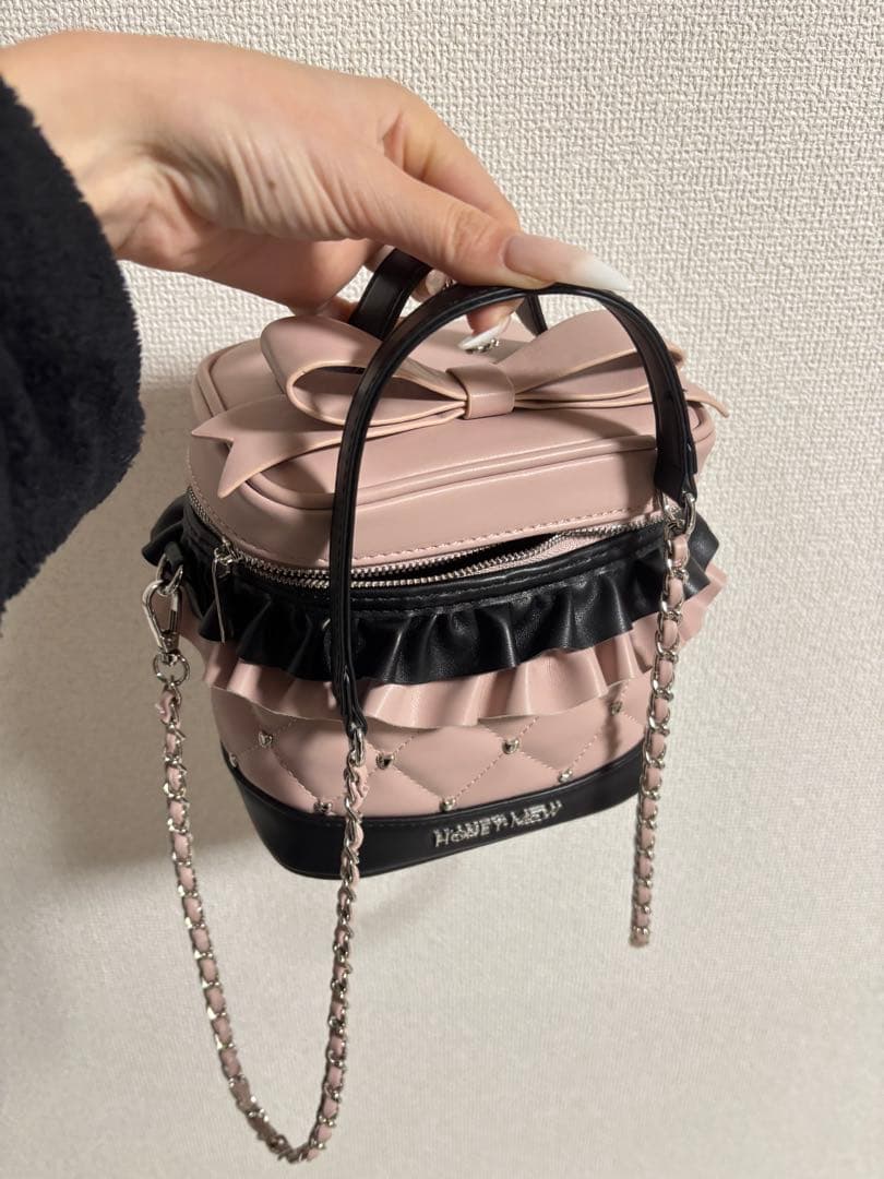 HONEYMEW ハニーミュウ ビッグリボンバニティショルダー