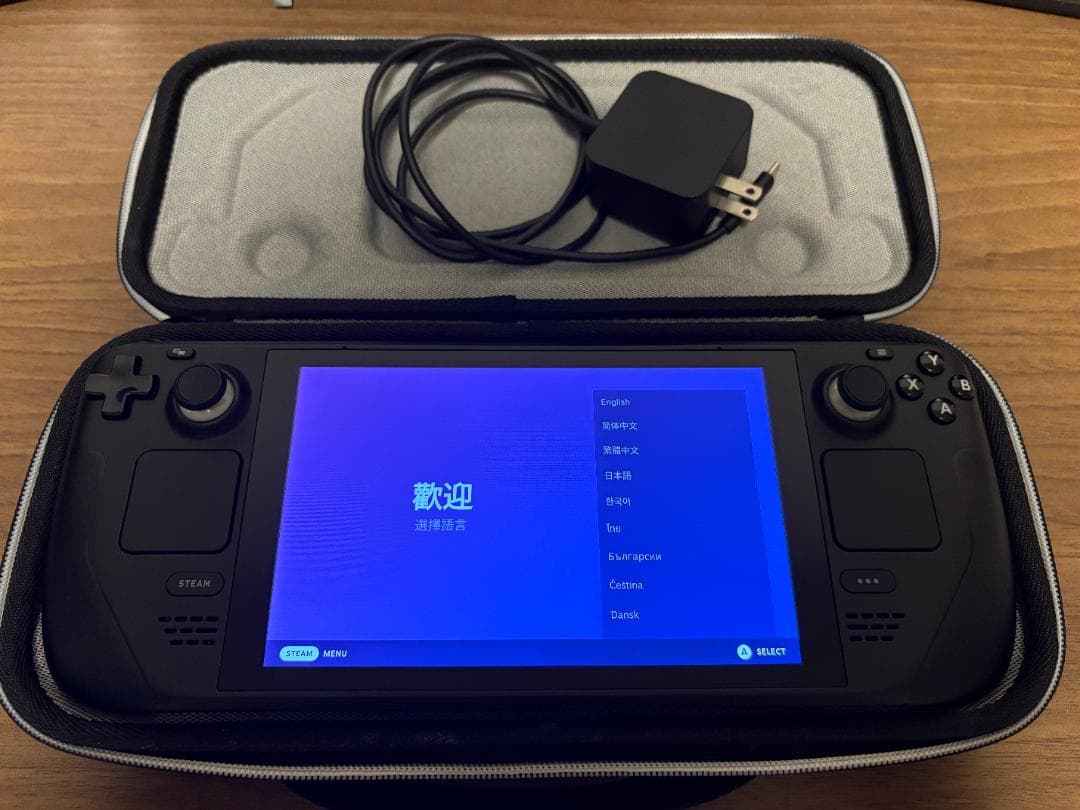 Steam Deck - 512GB + microSD 256GB（訳アリ）