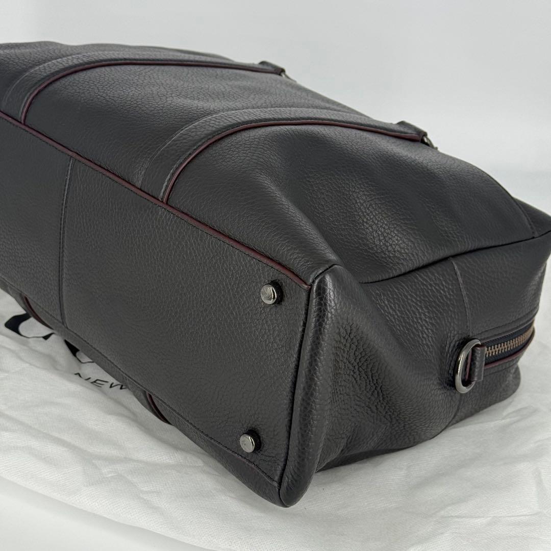 コーチ ボストンバッグ 2WAY ビジネスバック ブラック レザー F78130