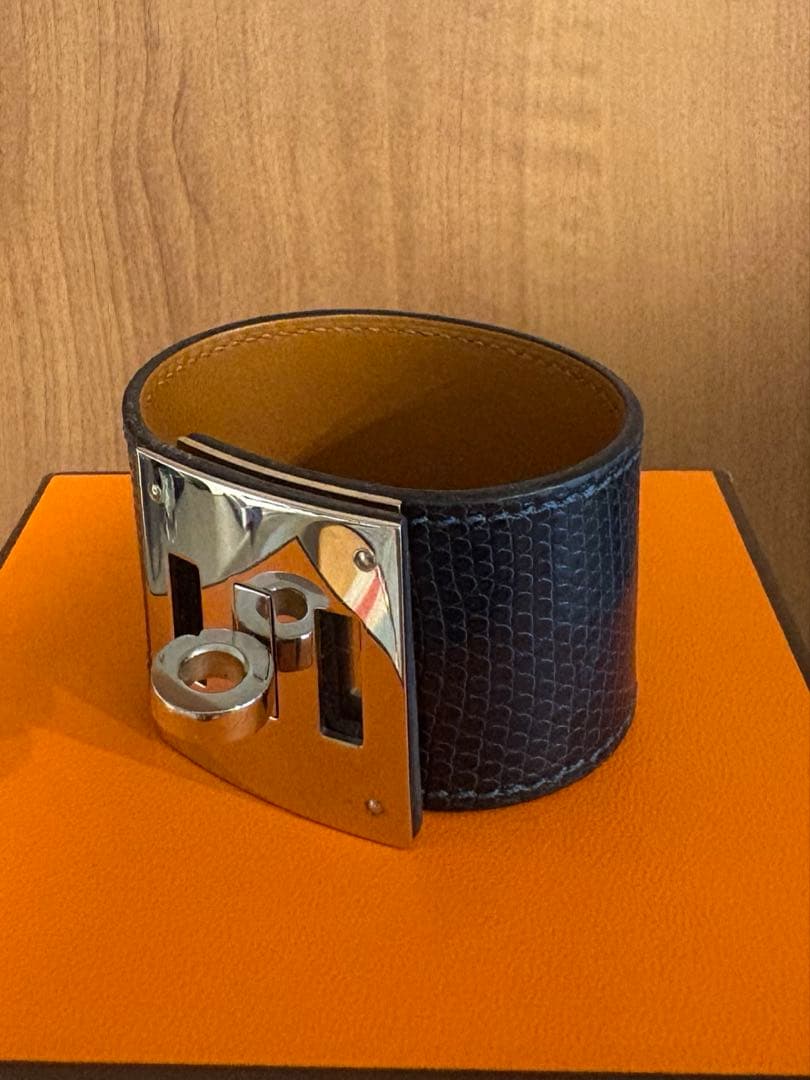 HERMES エルメス　ケリードッグ　リザード　ブレスレット