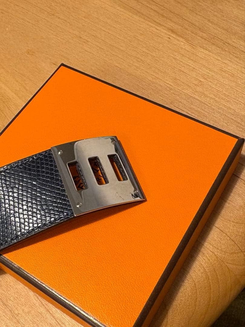 HERMES エルメス　ケリードッグ　リザード　ブレスレット