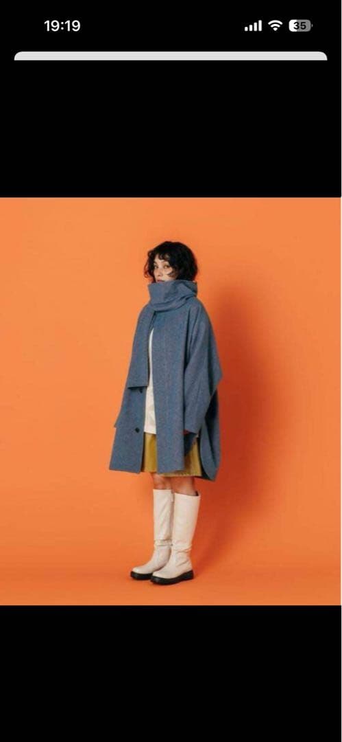 CITEN スタンドカラー　アウター　コート