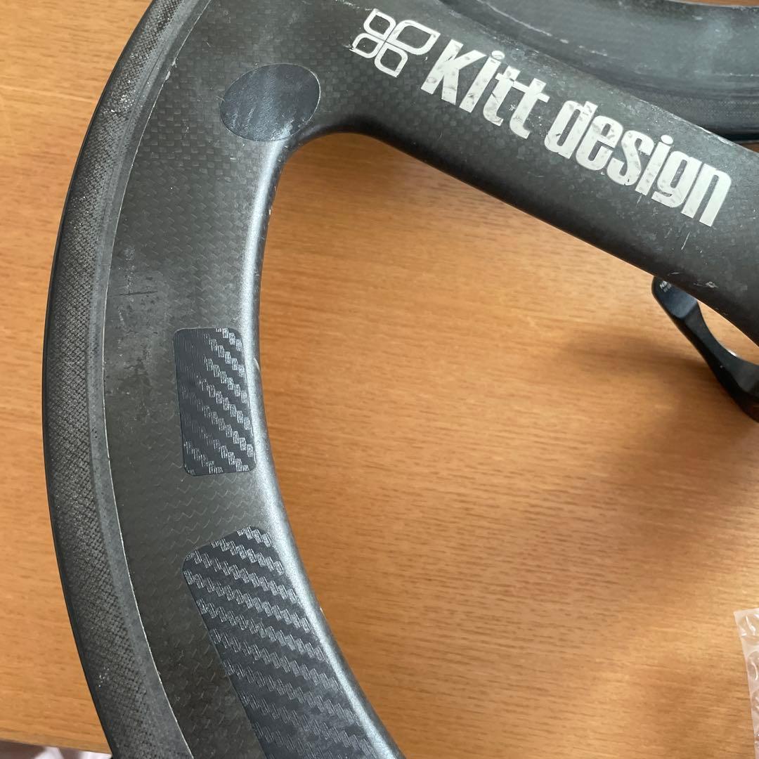 kitt design バトンホイール　 451 前輪後輪　カーボン　ジャンク