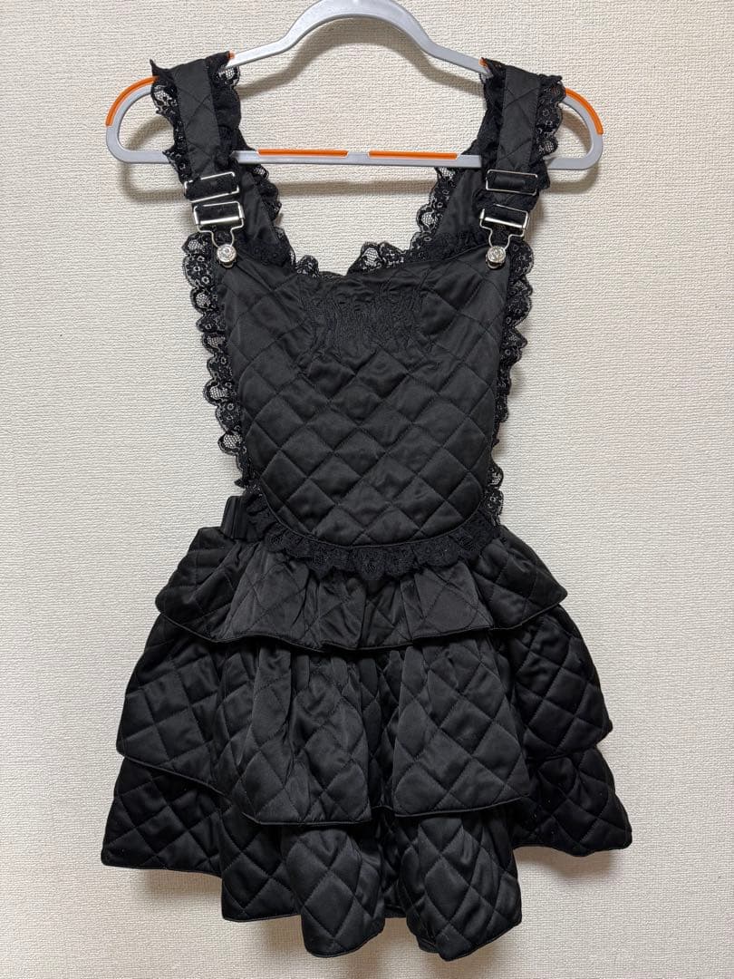 Dimmoire『キルティングサロペット』