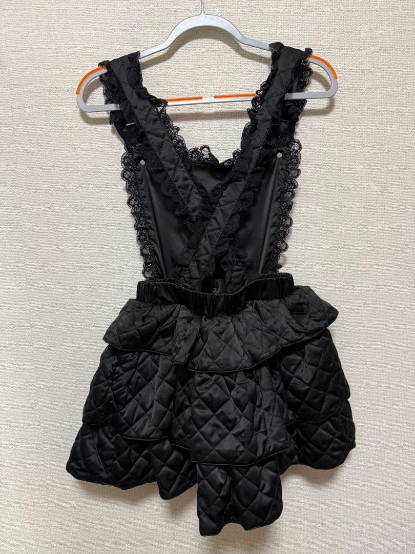 Dimmoire『キルティングサロペット』