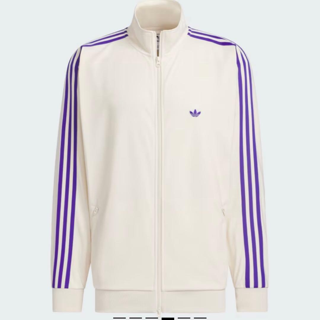 adidas ホワイト トラックジャケット