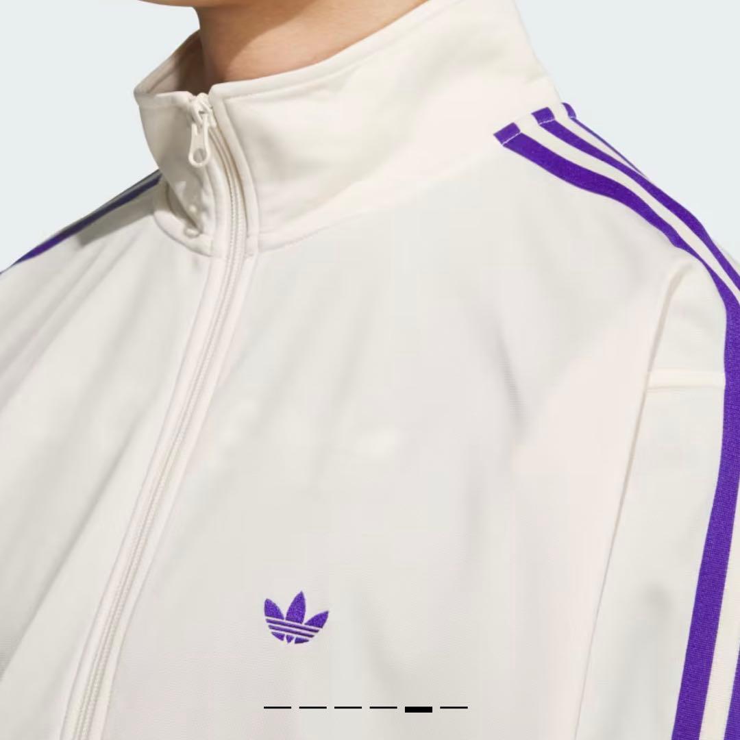 adidas ホワイト トラックジャケット