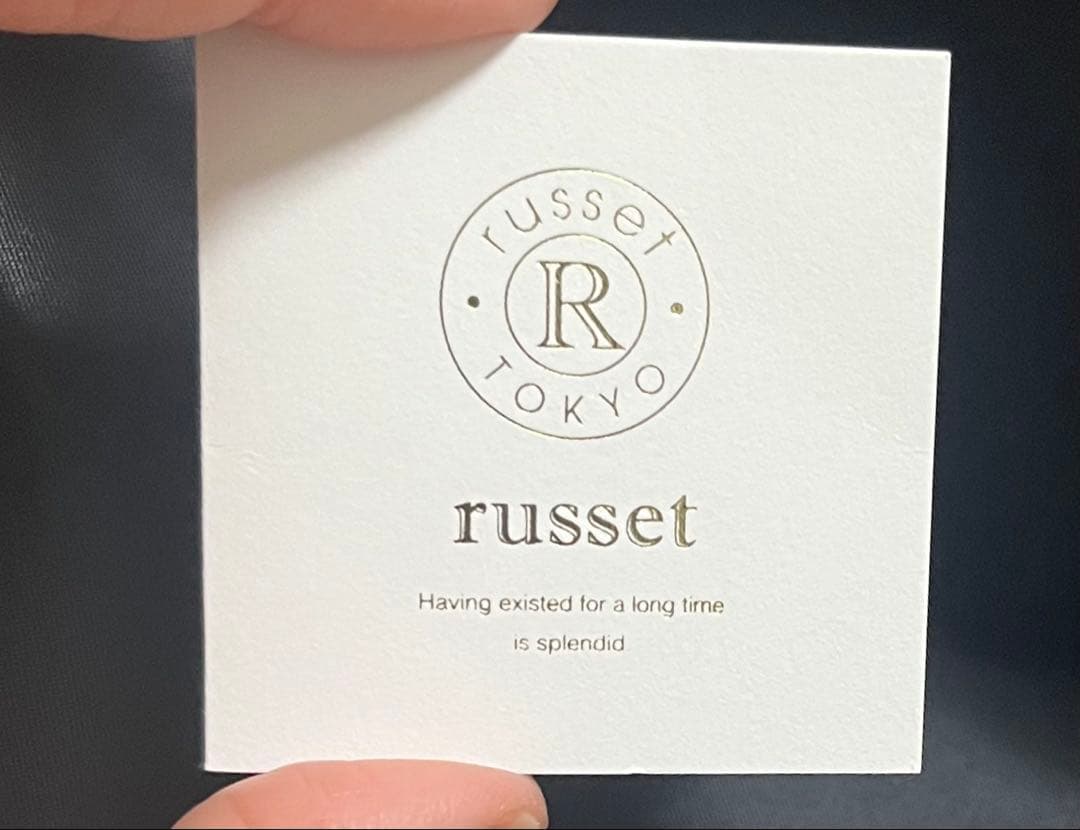 【極美品】ラシット　スリングバッグ　ボディバッグ　黒　金具ゴールド　大幅お値下げ