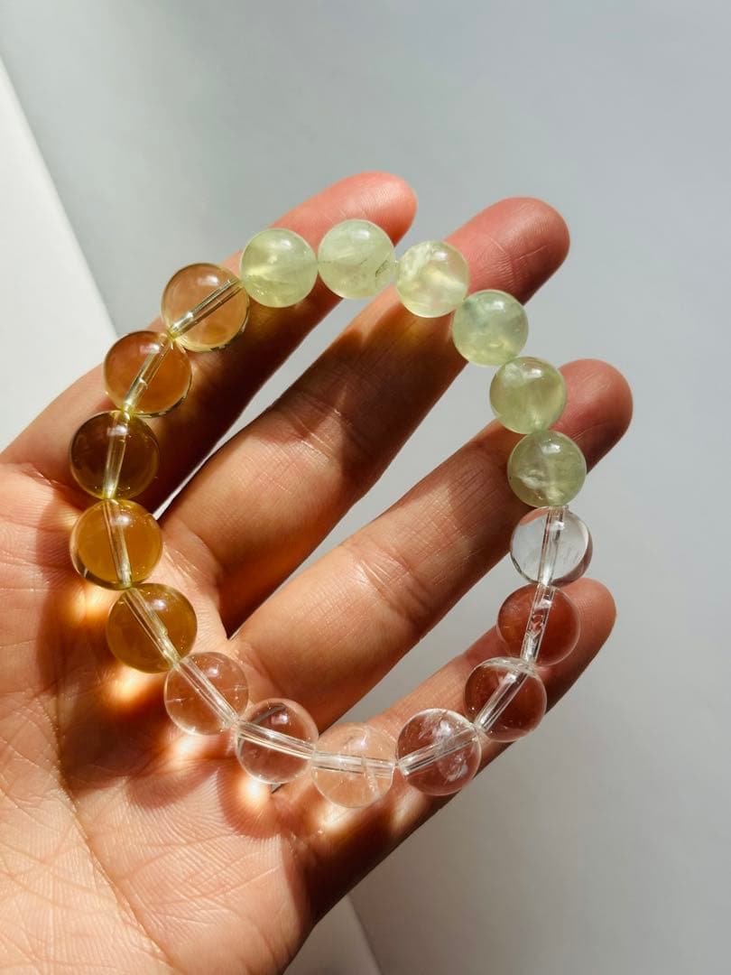 ユニドロブレスレット　グリーン系