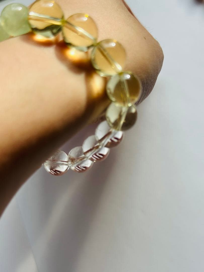 ユニドロブレスレット　グリーン系