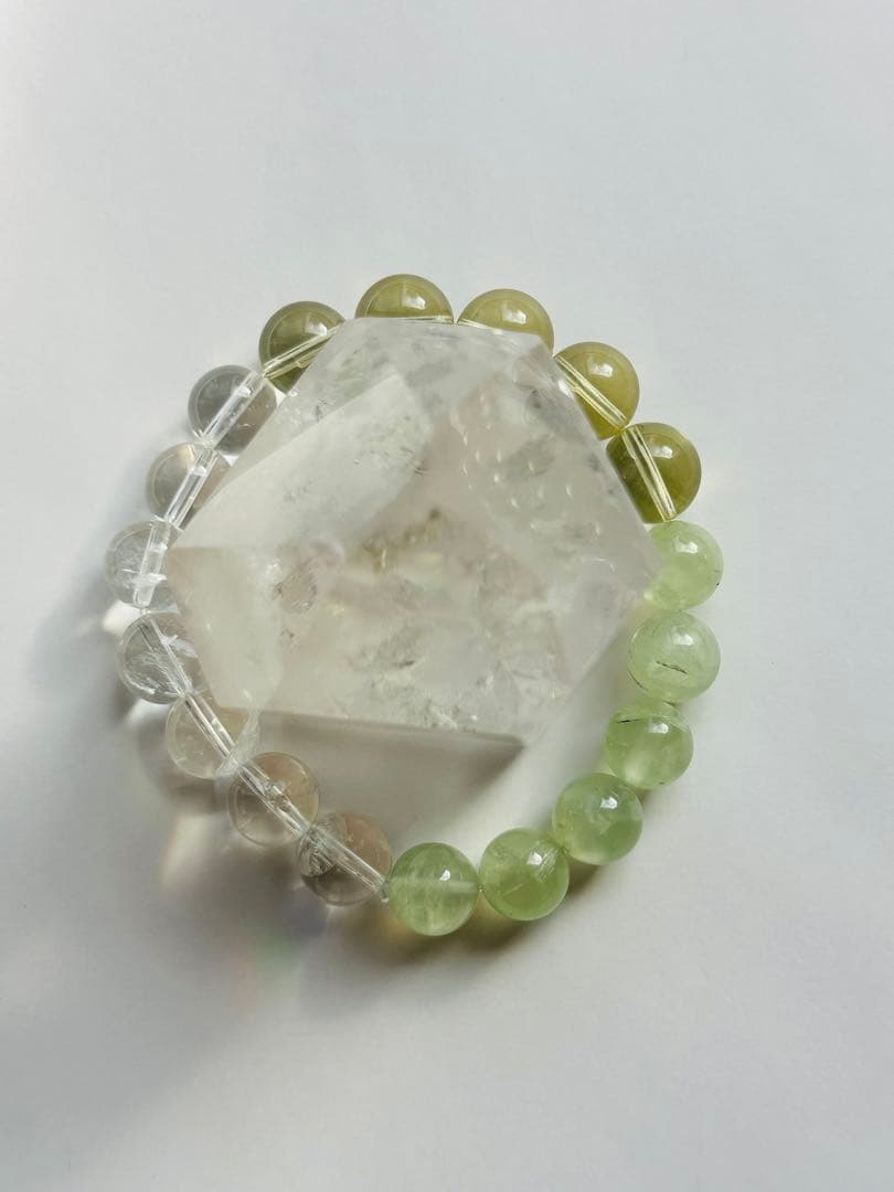 ユニドロブレスレット　グリーン系