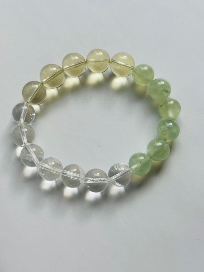 ユニドロブレスレット　グリーン系