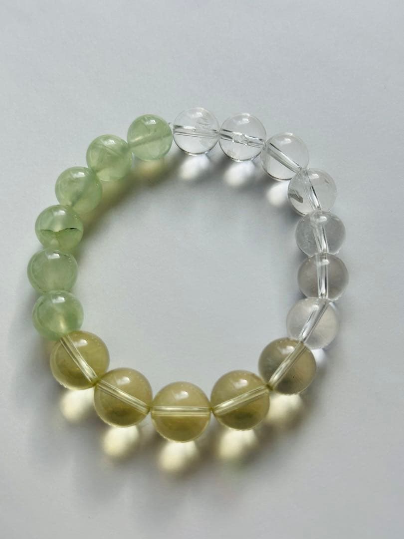 ユニドロブレスレット　グリーン系