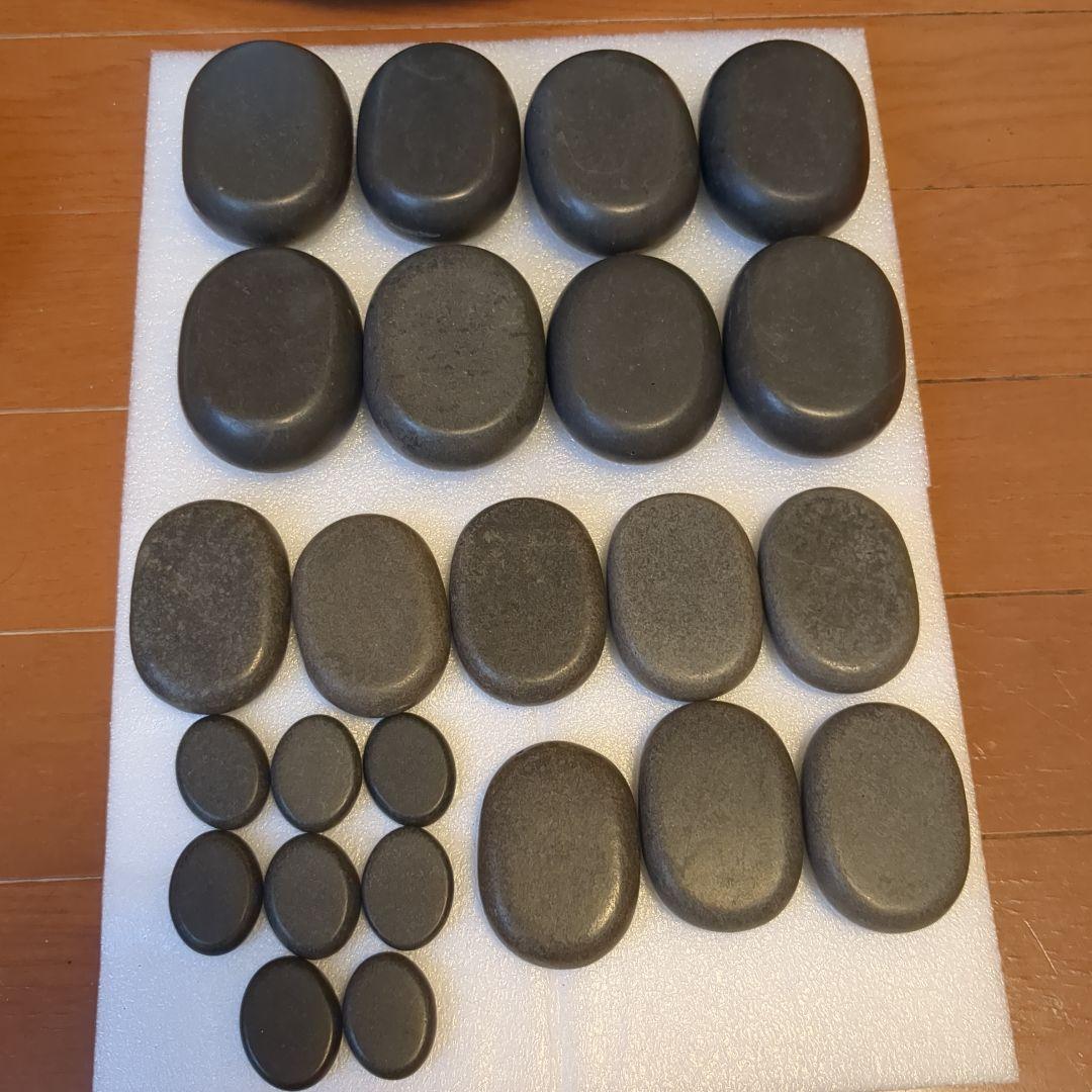 ホットストーンとホットストーンウォーマーのセット