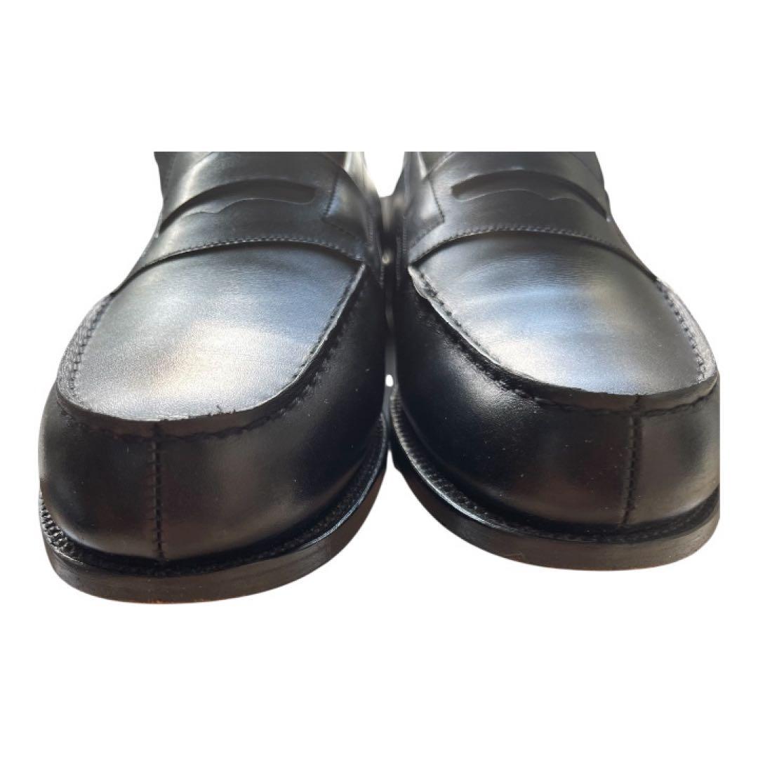 美品 JM WESTON 180 ローファー 6C 純正シューツリー付 ブラック