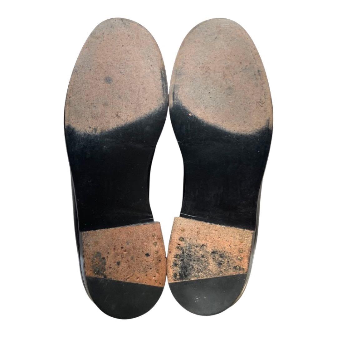 美品 JM WESTON 180 ローファー 6C 純正シューツリー付 ブラック