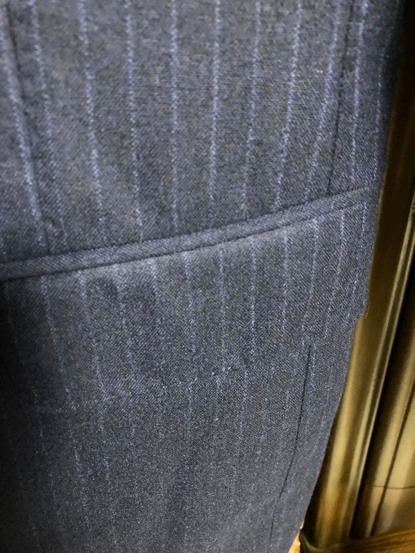 BEAMS Brillaチョークストライプスーツ　44