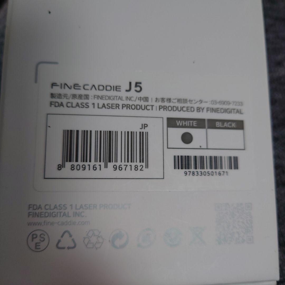 FINECADIE J5 mini ゴルフ用距離計 ホワイト 美品