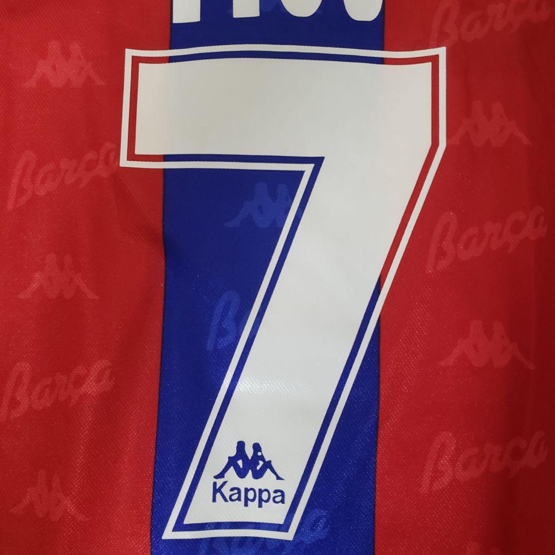 サッカー　希少　ユニフォーム　加入初年度　バルセロナ　フィーゴ