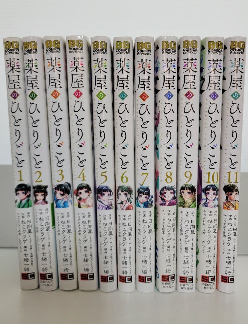 薬屋のひとりごと 1-11巻セット (スクウェア・エニックス)