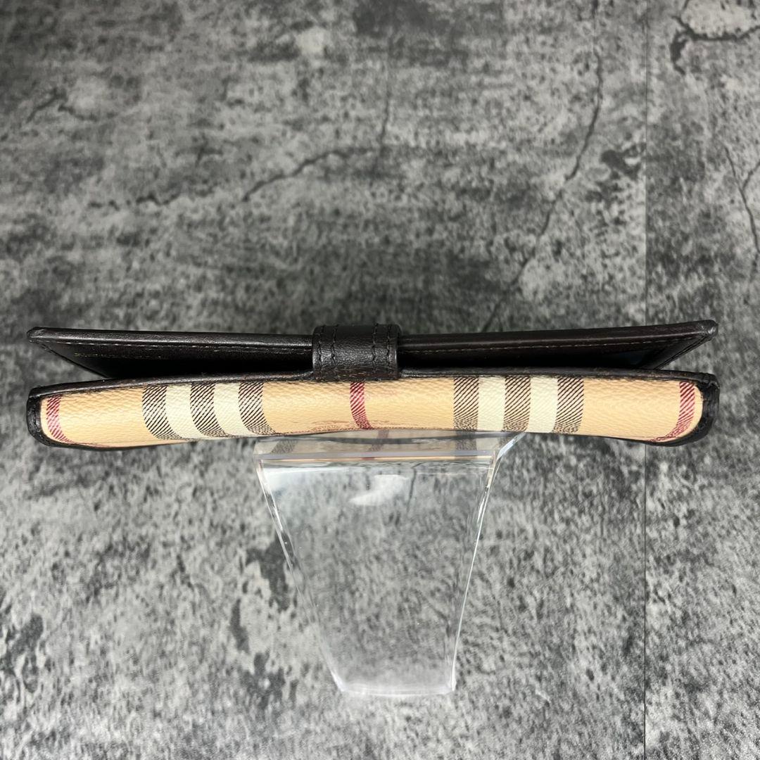 BURBERRY ノバチェック ホースロゴ 長財布